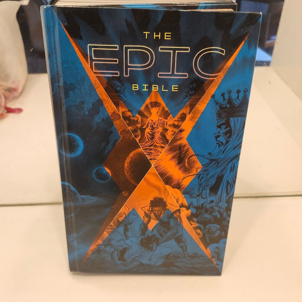 The Epic Bible Graphic Novel Hardcover 2020 Tyndale House Illustrated